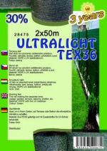 ULTRA LIGHTTEX 30% , 36g/m2, 2 x 50 m ,zelená